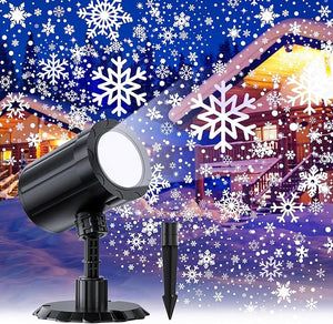 Proyector De Luces Navideñas - Automático [Con Control Remoto]